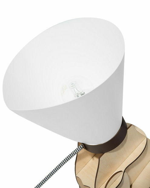 Stolní lampa Ixna (světle hnědá)