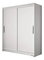 Šatní skříň Wopim I (bílá)