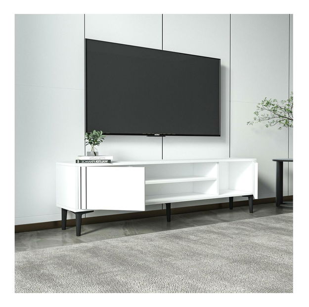 TV stolek/skříňka Snowden (bílá)