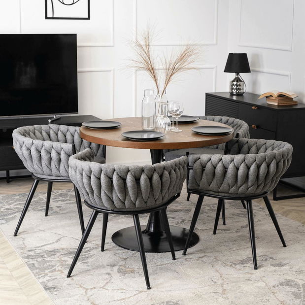 Jídelní židle Encuesta (šedá)