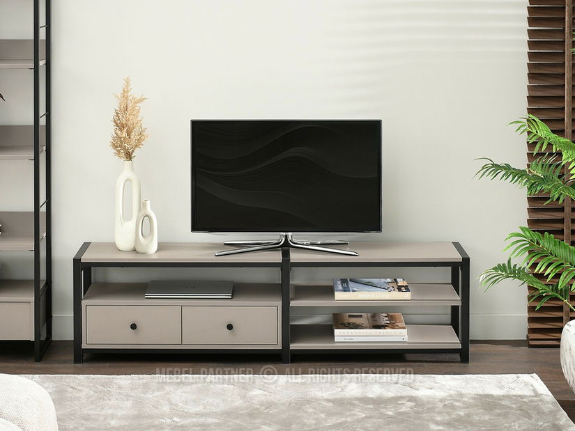 TV stolek/skříňka Empantana (černá)