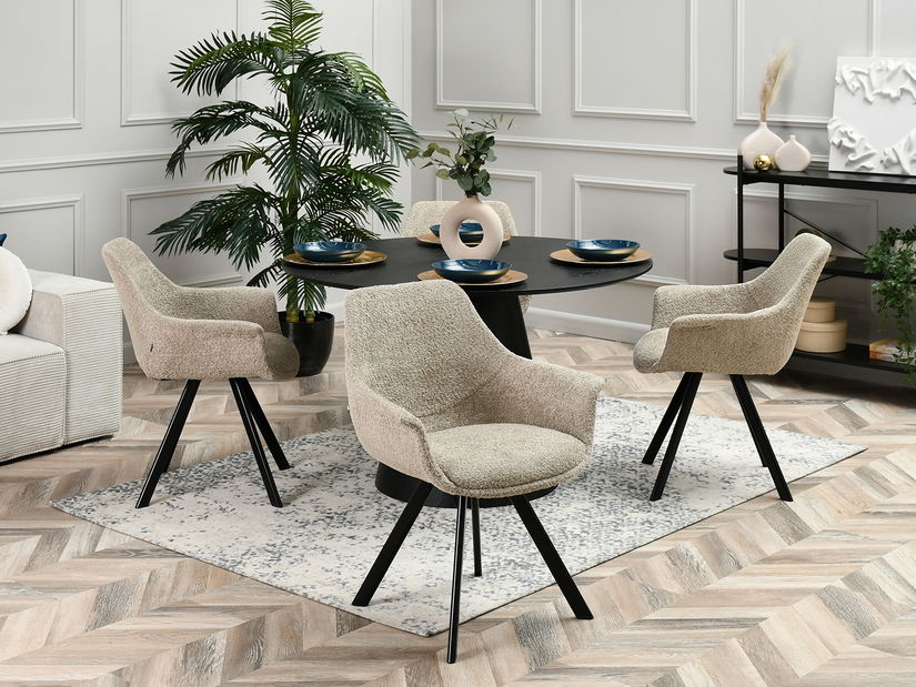 Židle Mirabell (béžová + černá)