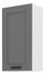 Horní kuchyňská skříňka Lucid 50 G 90 1F (dustgrey + bílá)