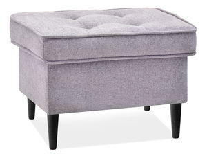 Taburetka Muriera (pudrová růžová + buk)