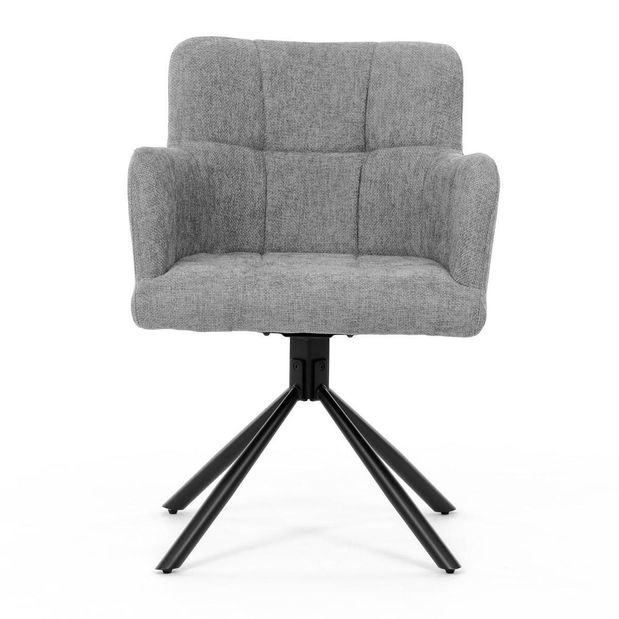 Jídelní židle Diciendo (šedá)