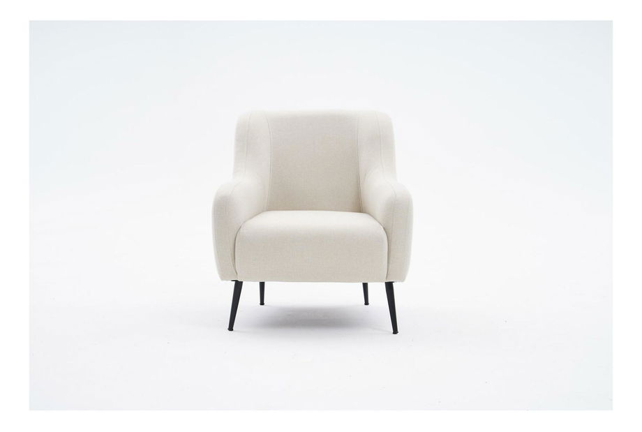 Křeslo Revosatta (krémová + černá)