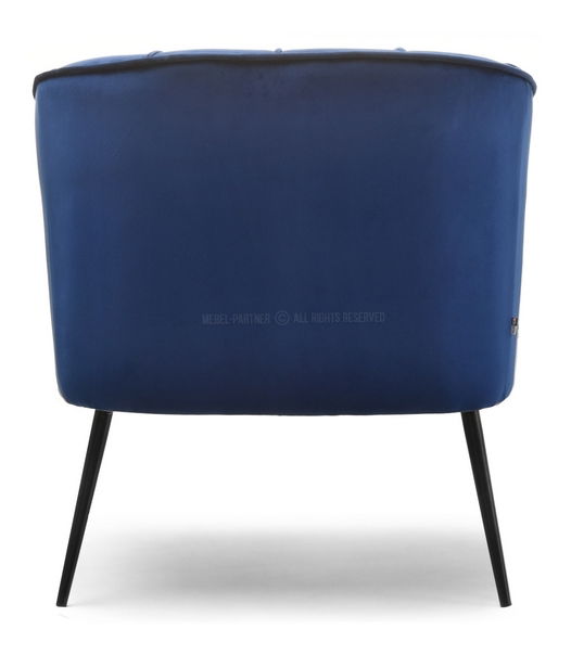 Křeslo Etimee F (námořnická + černá)