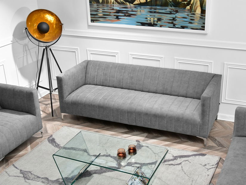 Pohovka dvousedačka Recalentada (šedá)