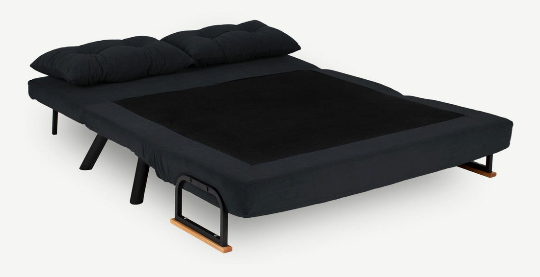 Pohovka futon Sandy (černá)