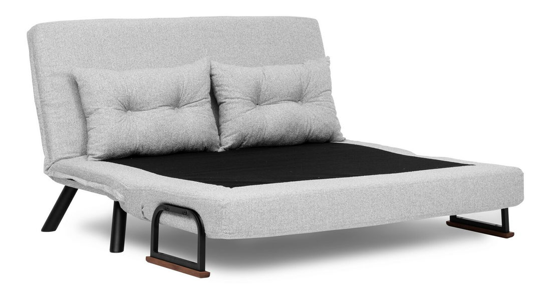 Pohovka futon Sandy (Šedá)