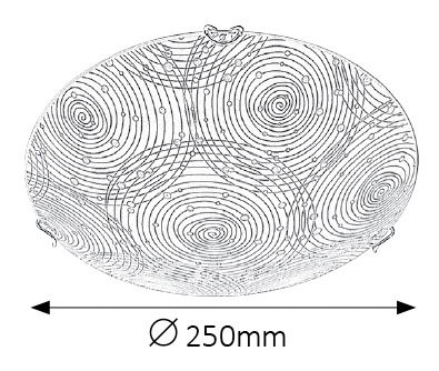 Stropní svítidlo Andra 3234 (bílá)
