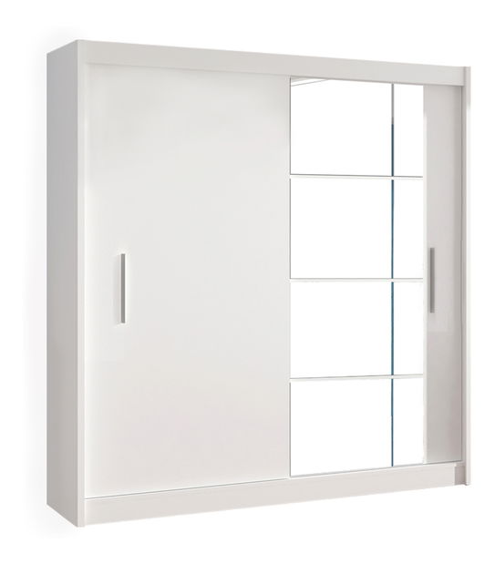 Šatní skříň Layla (bílá)
