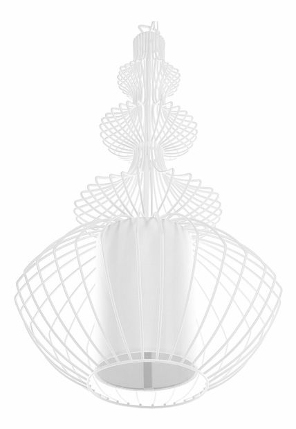 Závěsná lampa Keter (bílá)