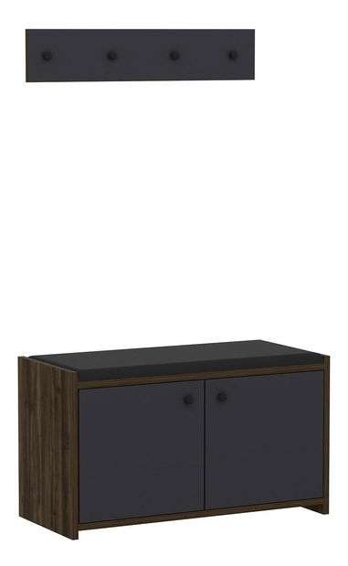 Předsíňová sestava Zorro (antracit)