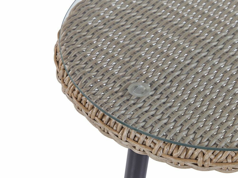 Zahradní set Ortaga (světlobéžová) (s polštáři) (pro 2 osoby)