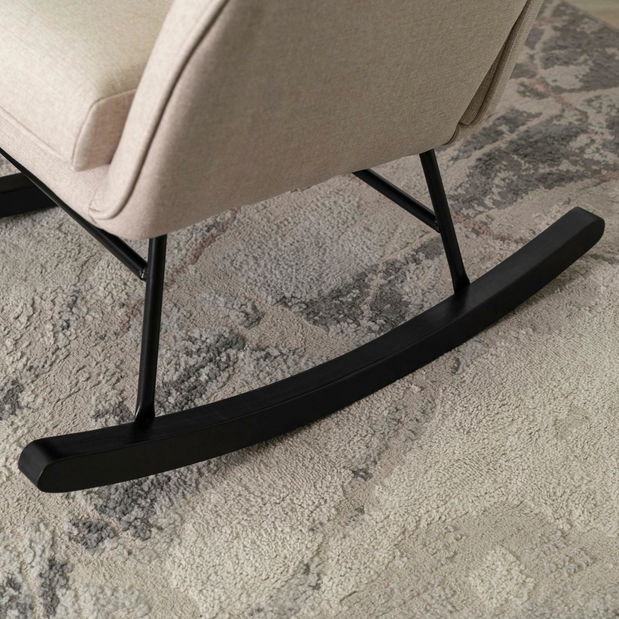 Houpací křeslo Jasusas (světlobéžová)