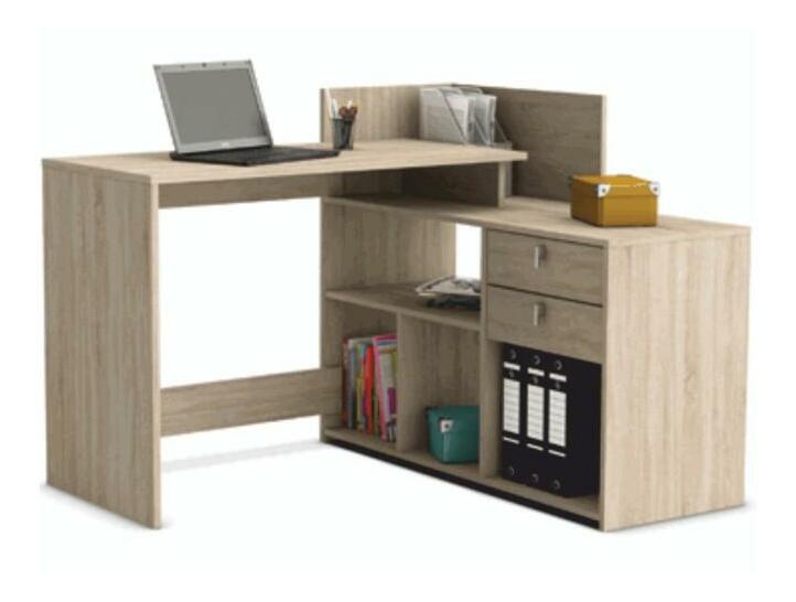 Rohový PC stolek Vebis (dub sonoma)