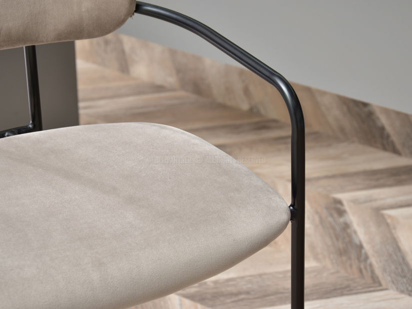 Židle Viola (béžová + černá)