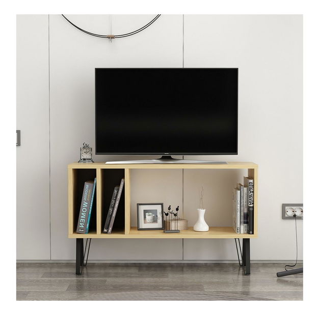 TV stolek Simima 2 (dub + antracit)