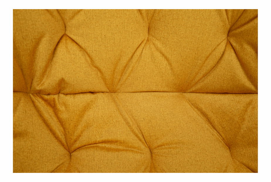 Designové křeslo Feddy (žlutá)