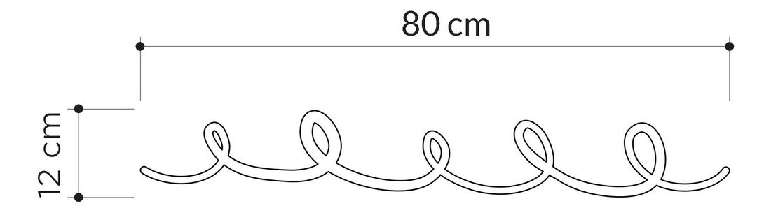 Věšák Sting (Černá)