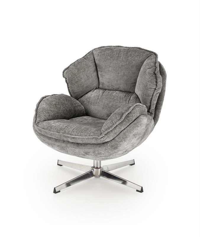 Křeslo Gaudio (šedá)