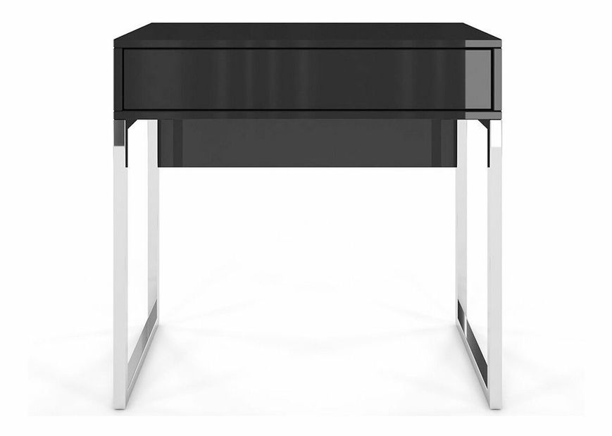 Toaletní stolek Naturlig Evenna (vysoký lesk černý)