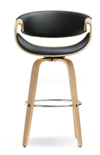 Židle Bjorn H (dub černý + chromová)