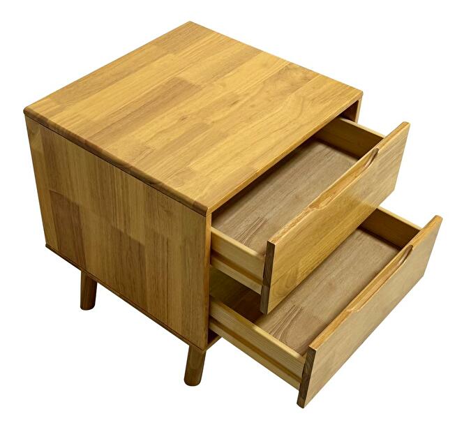 Noční stolek Bragueta (přírodní)