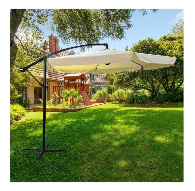 Zahradní slunečník Chambers (béžová)