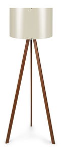 Stojanová lampa Comporollo 1 (hnědá + ecru)
