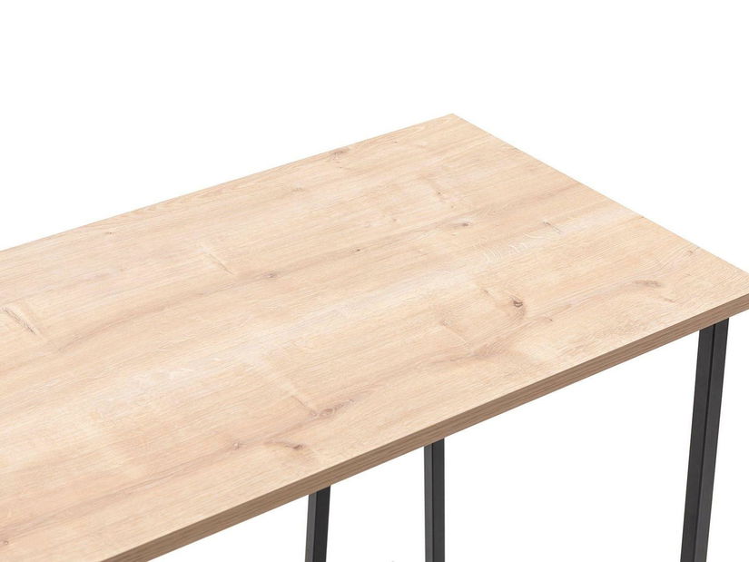 Psací stůl Nidupe 5 (dub safírový + černá)