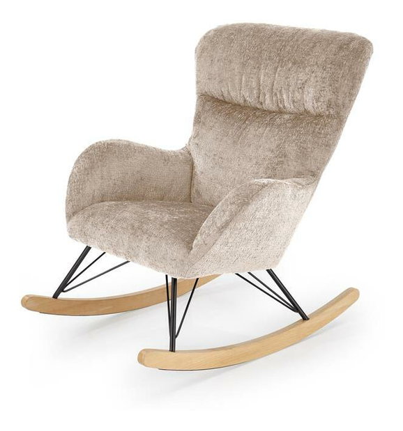 Houpací křeslo Caster (béžová)