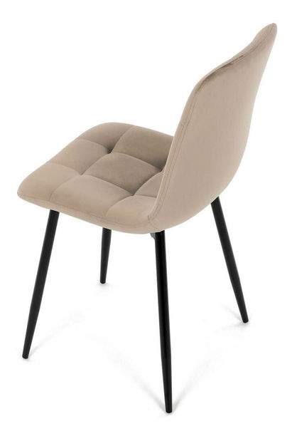 Jídelní židle Cereria (tmavokrémová)