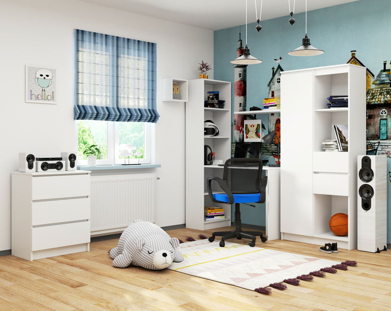 PC stolek Balram (bílá)