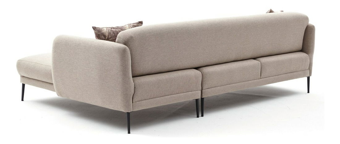 Rohová sedačka Victory (P) (Krémová)