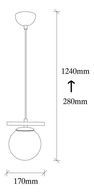 Stropní svítidlo Vaar 4721