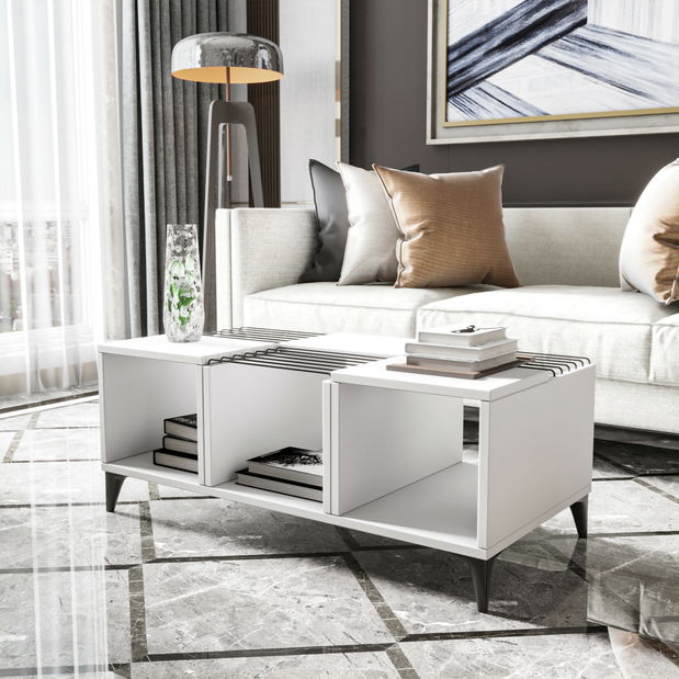 Konferenční stolek Vosga (bílá)