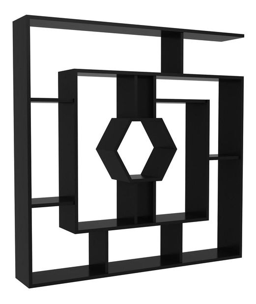 Regál Labrader (černá)