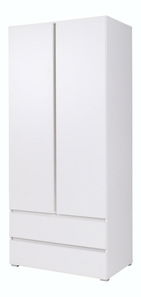 Šatní skříň Cortez C 2 (bílá)