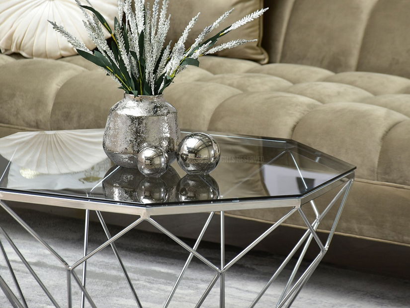 Konferenční stolek Maltez (chromová)