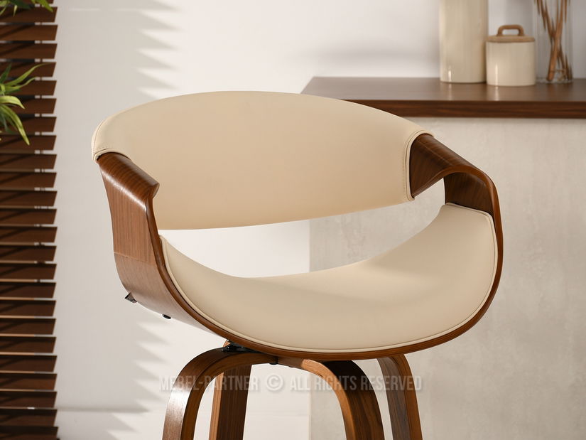 Židle Bjorn H (oříšková + ořech)