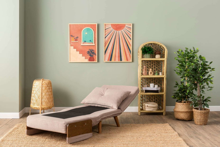 Křeslo Como S (hnědá)