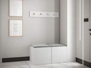 Předsíň Torro VI (bílá + ocelová šedá)