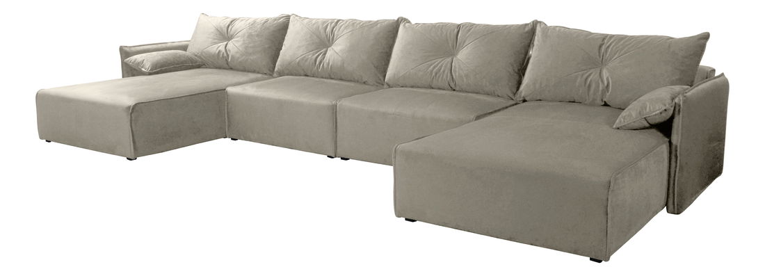 Sedací souprava Leonaro U (béžová)