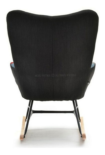 Křeslo Sibyla (patchwork + buk bílý)