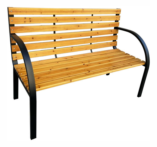 Zahradní lavice Denegacion (černá)