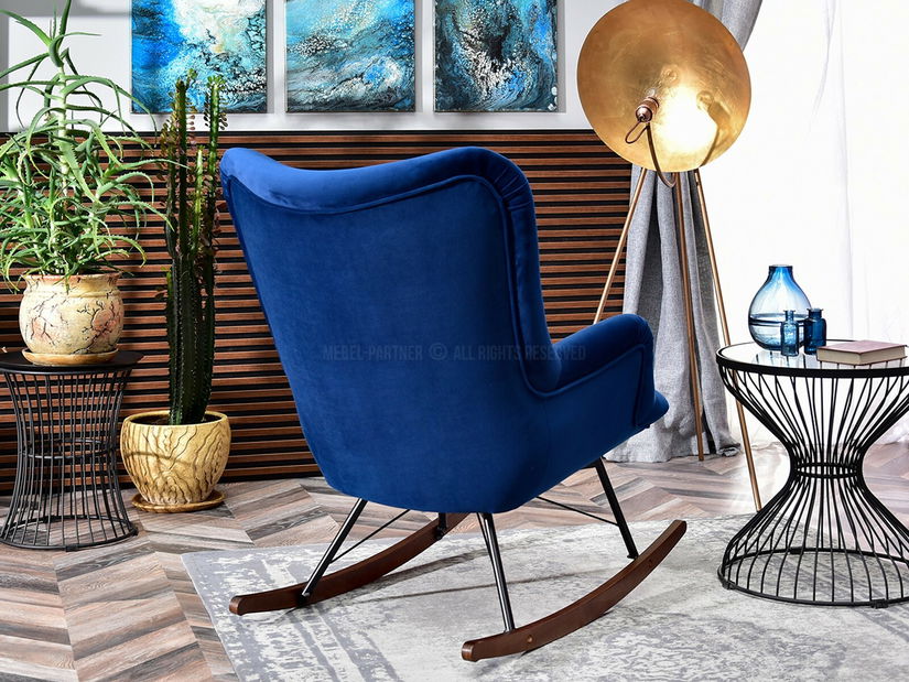 Relaxační křeslo Laurentino (černá)