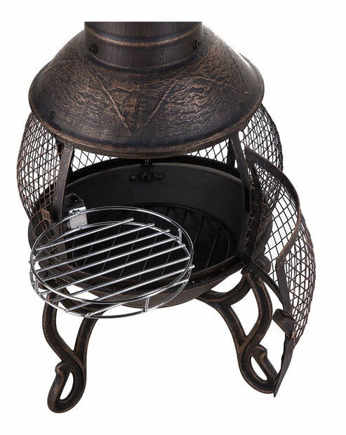 Ohniště TECONO (ocel) (mosazná)