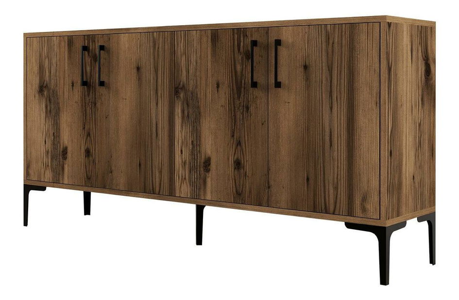 Skříňka Kim 160 (ořech)